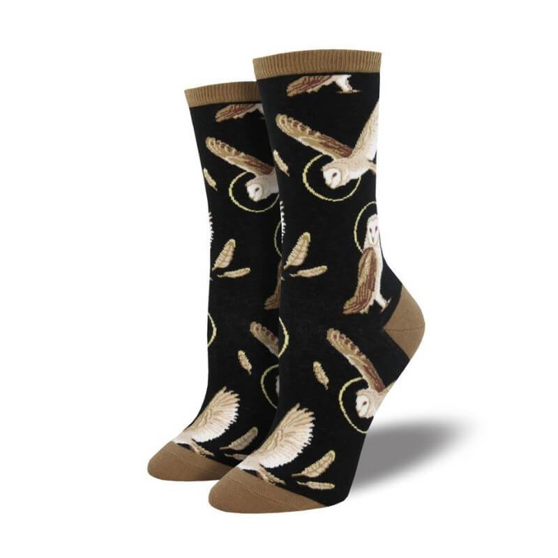 Wise And Shine Owl Socks - Cute Dose