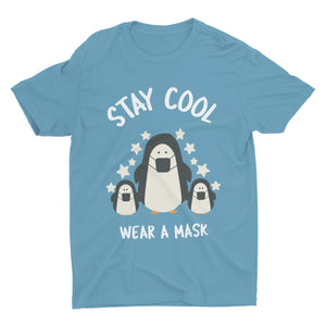 Stay Cool, Wear a Mask Unisex Jersey Short-Sleeve T-Shirt - Cute Dose