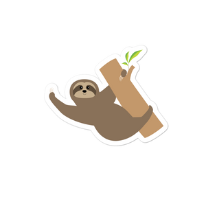 Sloth Die Cut Sticker - Cute Dose