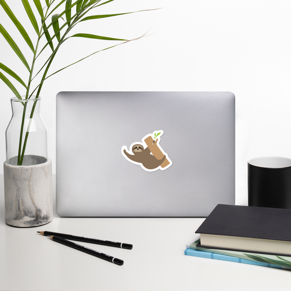 Sloth Die Cut Sticker - Cute Dose