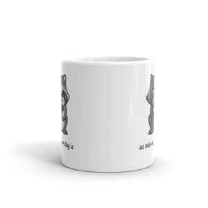 Raccoon Butt Coffee Mug - Cute Dose