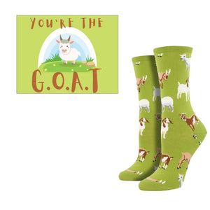 You're the G.O.A.T. Socks Bundle - Cute Dose