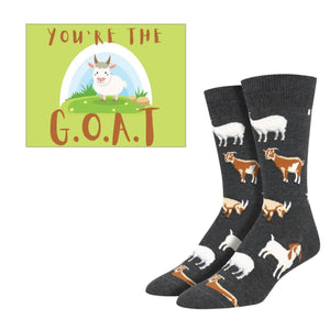 You're the G.O.A.T. Socks Bundle - Cute Dose