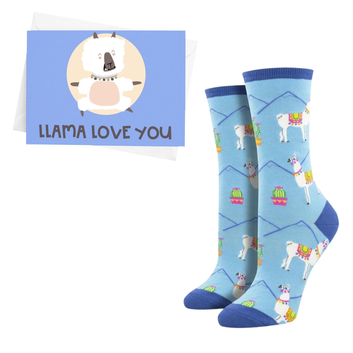 Llama Love You Socks Bundle - Cute Dose