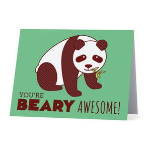 You're Beary Awesome Card - Cute Dose