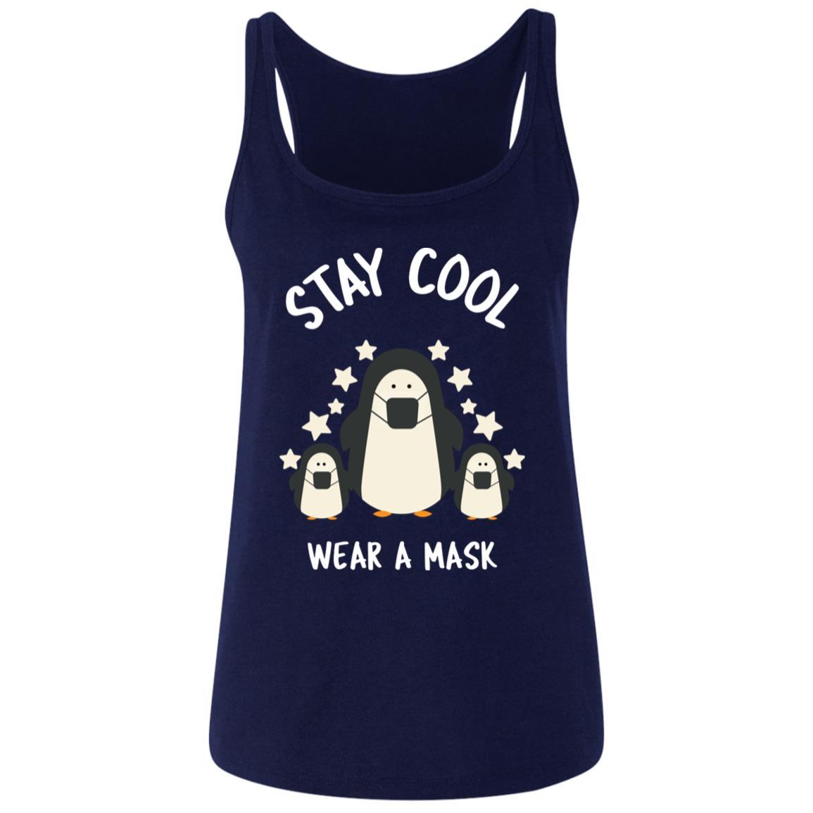 Stay Cool, Wear a Mask Ladies' Relaxed Jersey Tank - Cute Dose