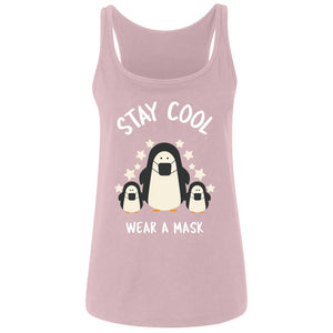 Stay Cool, Wear a Mask Ladies' Relaxed Jersey Tank - Cute Dose