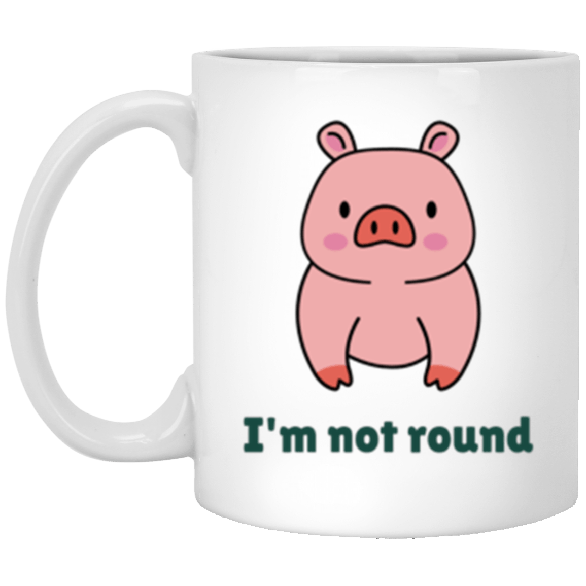 Pig Thicc Coffee Mug - Cute Dose