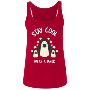 Stay Cool, Wear a Mask Ladies' Relaxed Jersey Tank - Cute Dose