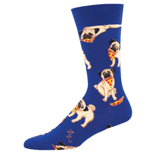 Pizza Pug Socks - Cute Dose