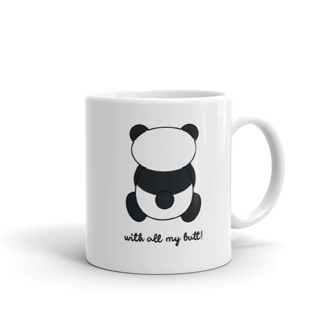 Panda Butt Coffee Mug - Cute Dose