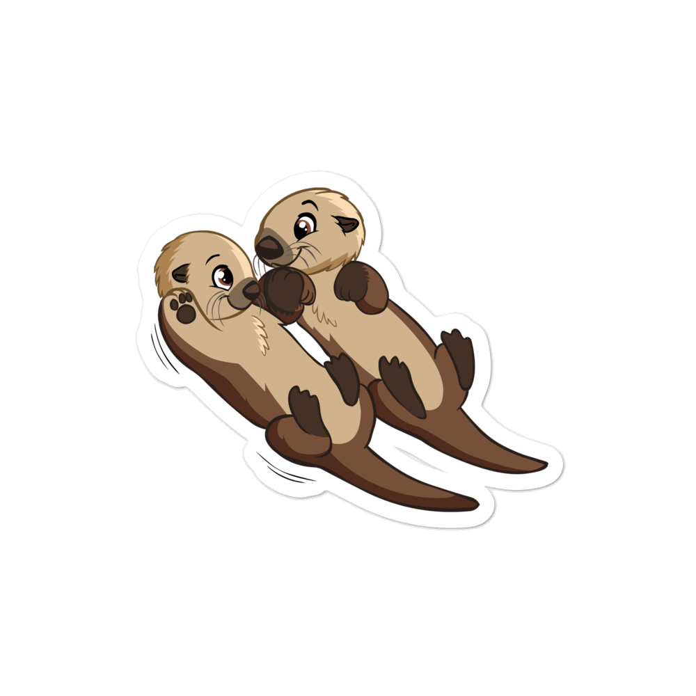 Significant Otter Die Cut Sticker - Cute Dose
