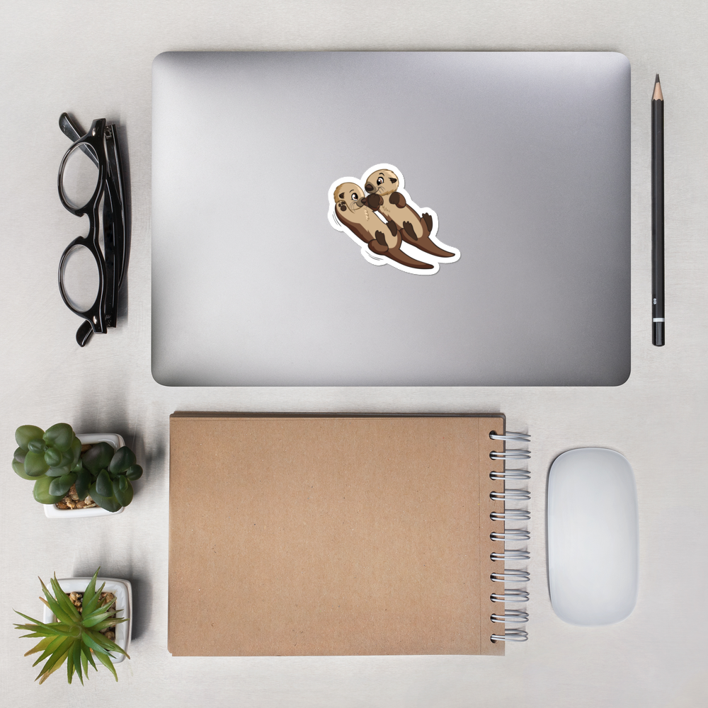 Significant Otter Die Cut Sticker - Cute Dose