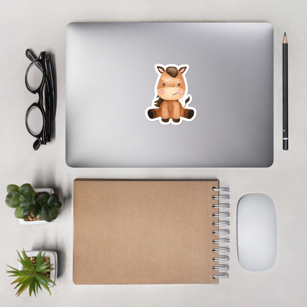 Horse Die Cut Sticker - Cute Dose