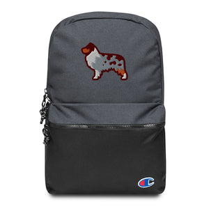 Australian Shepherd Embroidered Champion Backpack - Cute Dose