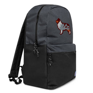 Australian Shepherd Embroidered Champion Backpack - Cute Dose