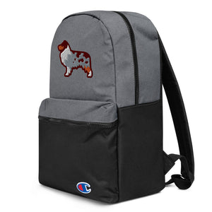 Australian Shepherd Embroidered Champion Backpack - Cute Dose