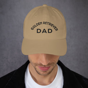 Golden Retriever Dad Embroidered Dad hat - Cute Dose