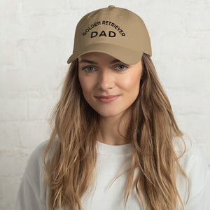 Golden Retriever Dad Embroidered Dad hat - Cute Dose