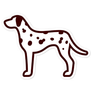 Dalmatian Bubble-free stickers - Cute Dose