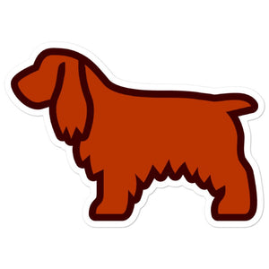 Cocker Spaniel Bubble-free stickers - Cute Dose