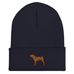 Sharpei Cuffed Beanie - Cute Dose