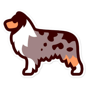 Australian Shepherd Bubble-free stickers - Cute Dose