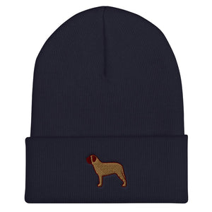 English Mastiff Cuffed Beanie - Cute Dose