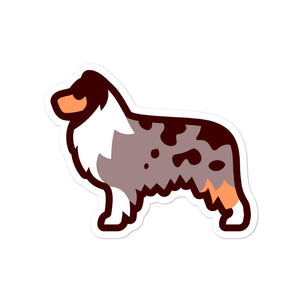 Australian Shepherd Bubble-free stickers - Cute Dose