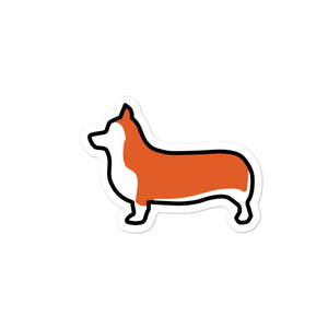 Corgi Bubble-free stickers - Cute Dose