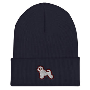 Bichon Frise Cuffed Beanie - Cute Dose