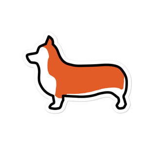 Corgi Bubble-free stickers - Cute Dose