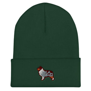 Australian Shepherd Cuffed Beanie - Cute Dose