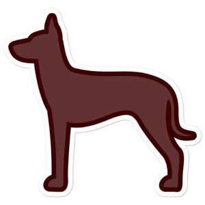 Xoloitzcuintli Bubble-free stickers - Cute Dose