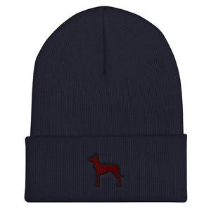 Xoloitzcuintli Cuffed Beanie - Cute Dose