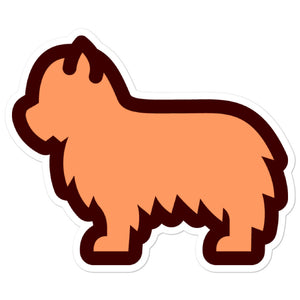 Yorkshire Terrier Bubble-free stickers - Cute Dose