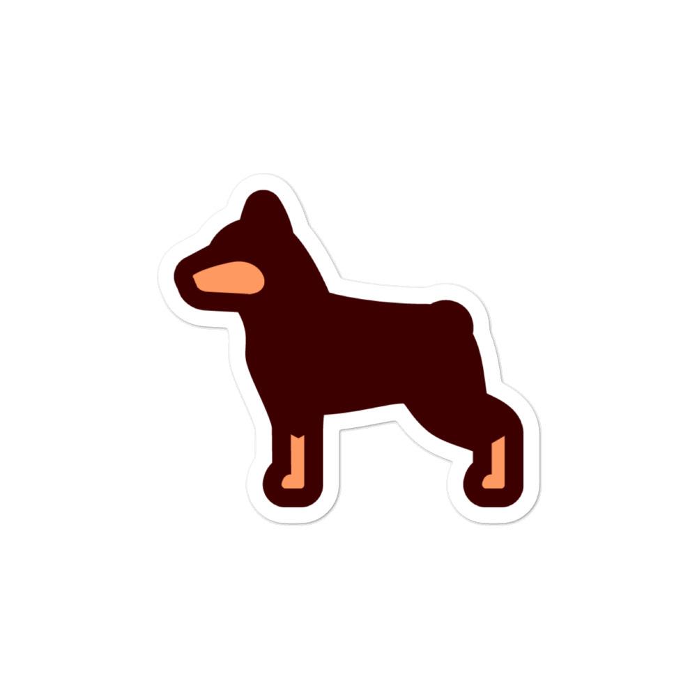 Miniature Pinscher Bubble-free stickers - Cute Dose