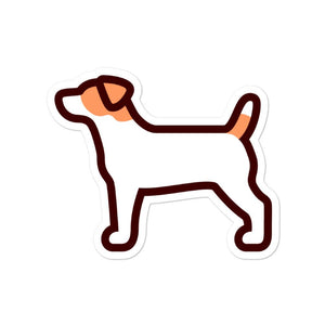 Jack Russell Terrier Bubble-free stickers - Cute Dose