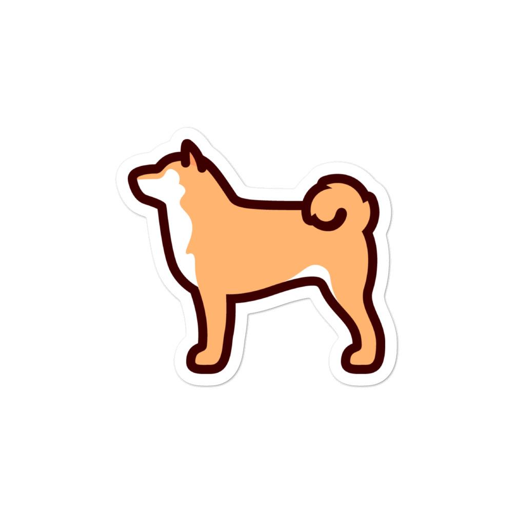 Shiba Inu Bubble-free stickers - Cute Dose