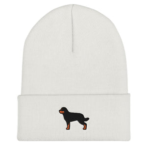 Rottweiler Cuffed Beanie - Cute Dose