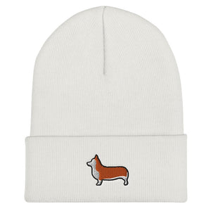 Corgi Cuffed Beanie - Cute Dose