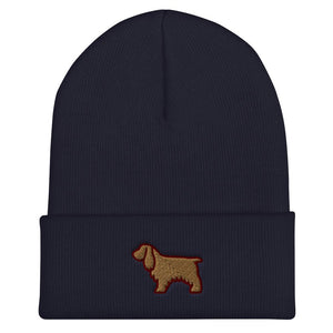 Cocker Spaniel Cuffed Beanie - Cute Dose