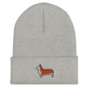 Corgi Cuffed Beanie - Cute Dose