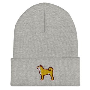 Shiba Inu Cuffed Beanie - Cute Dose