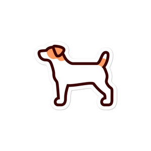 Jack Russell Terrier Bubble-free stickers - Cute Dose