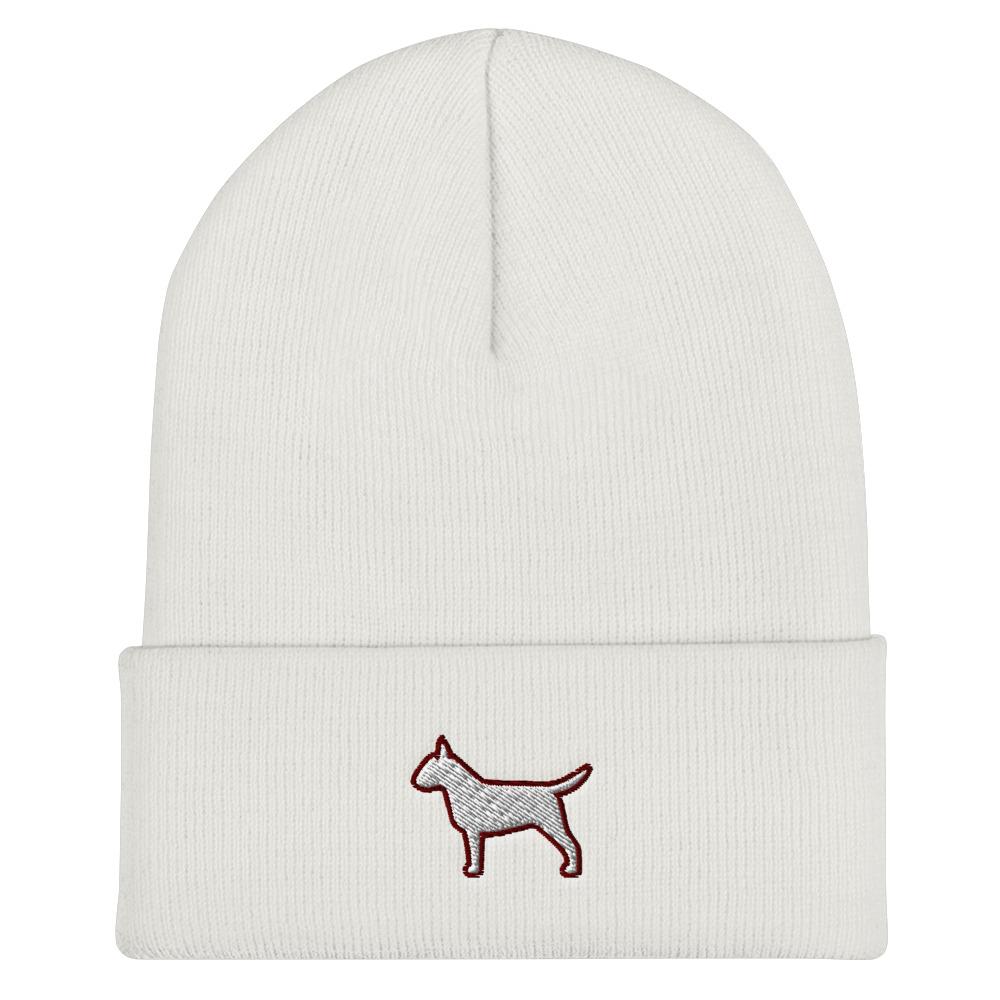 Bull Terrier Cuffed Beanie - Cute Dose