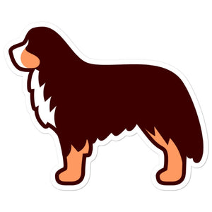 Bernese Mountain Dog Bubble-free stickers - Cute Dose