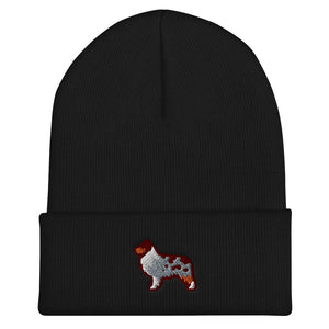 Australian Shepherd Cuffed Beanie - Cute Dose