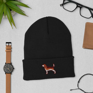 Basset Hound Cuffed Beanie - Cute Dose