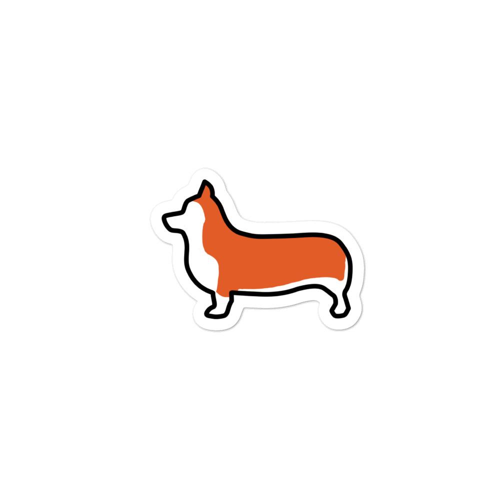 Corgi Bubble-free stickers - Cute Dose